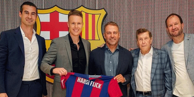 Hansi Flick Resmi Latih Barcelona Hingga Juni 2026